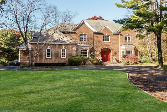 Traditional Brick Colonial On 2+ Acres. Jericho Schools, 6 Bedrooms. 3 Fireplaces. Ig Pool. Small Pets Allowed With Additional Security Deposit.