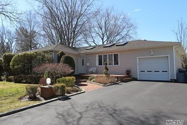 Middle Block Location In East Birchwood; Renovated & Expanded Ranch With Full Finished Basement; 2000+ Sq Ft; 3Bed / 2Bath; Sun Drenched With Skylights Galore & Hi-Hats; Gas Cooking & Heatin; Cathedral Ceiling In Formal Living Room & Kitchen; Double Refrigerators; New Central Vac With Programmable Tstat. Lush Landscaped Yard With Gas Hookup For Grill; Anderson Awning Windows; South-Facing Master Bedroom; Furnished 2 Bedrooms. Recently Painted Rooms And Polished Hardwood Floor! Must See!