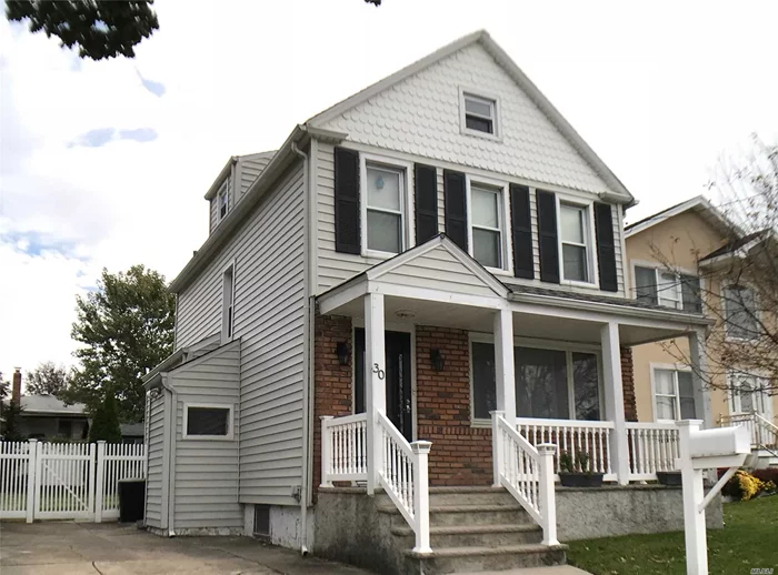 Modern Renovated Colonial. Open Floor Plan On 1st Fl. Kitchen W Granite Counters, Tiled Backsplash. All New Wood Floors. Updated Bathrooms, Siding, Windows. Sliders To The Yard. Move In Ready. Close To Merillon Avenue Lirr, Garden City Park Elementary, & New Hyde Park High. Convenient Location Off Jericho Tpke. Minutes To Lie & G.C.Pkwy