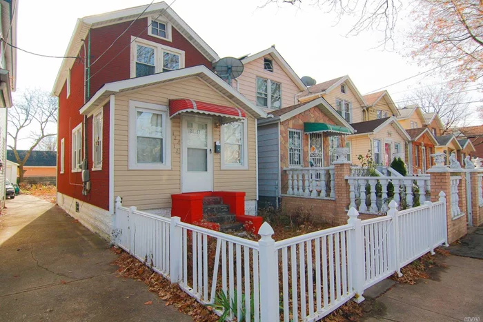 This Lovely 1 Family Home Is The Perfect Starter Home For Any Young Family. This Home Has Wood Floors Throughout And Plenty Of Upgraded Fixtures And Appliances. This Home Is A 2 Bedroom 1 Bath With A Full Basement. One Thing I Love About This Home Is That It Has A Perfect Patch Of Greenery In The Front Of The Home For Some Gardening Work And A Lovely Backyard To Host Summer Activities And To Make Memories Worth Remembering With Your Family. For More Info Please Inquire Now.