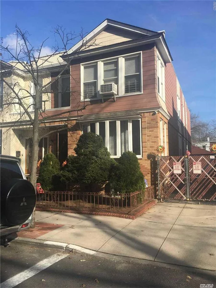 Just Arrived. Beautiful Semi Detach Oversized Colonial Located In The Heat Of Glendale. Feature 3Brs Over 2Brs With Full Finish Basement, Hardwood Floors,  Brand New Roof And Boiler, Private Driveway With 2 Car Garage. Must See To Appreciate, Just Minutes From Atlas Mall, Is 19 And Public Buses.