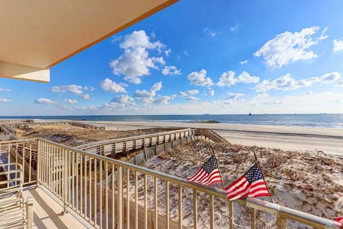 Spectacular Direct Oceanfront Views! Corner Oceanfront Condo Faces Direct South Over The Dunes With 23&rsquo; Terrace, Huge Livingroom, Diningroom, Kitchen, 2 Bedrooms & 2 Baths. S.S. Appliances. 6 Closets. Building Has Oceanfront Pool, Direct Beach Access & 2 Gyms.