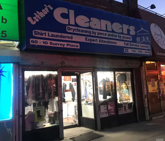 Dry Cleaner Busy Business.Business Has Been Established For The Past 20 Yrs. New Lease Going To Be 5 Yeas +5 Years Option.