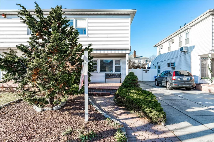 Move Right In To This Spacious One Family Semi-Detached Home In Bayside Featuring Updated Kitchen And Bathrooms, Newly Finished Hardwood Floors And Freshly Painted. Close To Shopping And Transportation