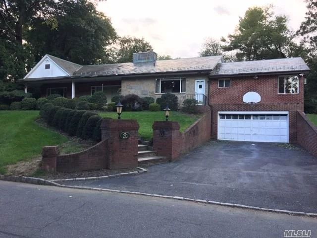 Porperty Is Located At Flower Hill & Heart Of Roslyn, Feature 3 Bedroom 3 Full Bath & Mbr With Full Bath, Living Rm With Wood Burning Fire Place, Formal Dining Rm, Full Finished Basement With Separate Entrance.