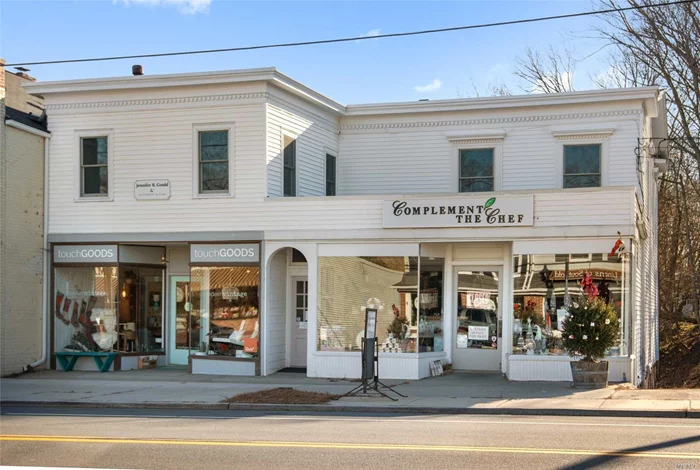 Prime North Fork Location! Four Unit, Two Story Building With Hamlet Business Zoning In The Heart Of Southold Shopping Area On Main Road. Next To Public Parking Lot With Over 20 Parking Spaces. Unfinished Basement Suitable For Storage.