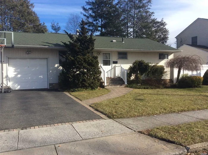 Expanded Ranch, Freshly Painted, Move Right In. Finished Basement With Full Bath, Central A/C, Large Fenced Back Yard, Updated Appliances, Wood Floors, Large Basement With Full Bath, 1 Car Attached Garage. May Consider Dog Or Cat
