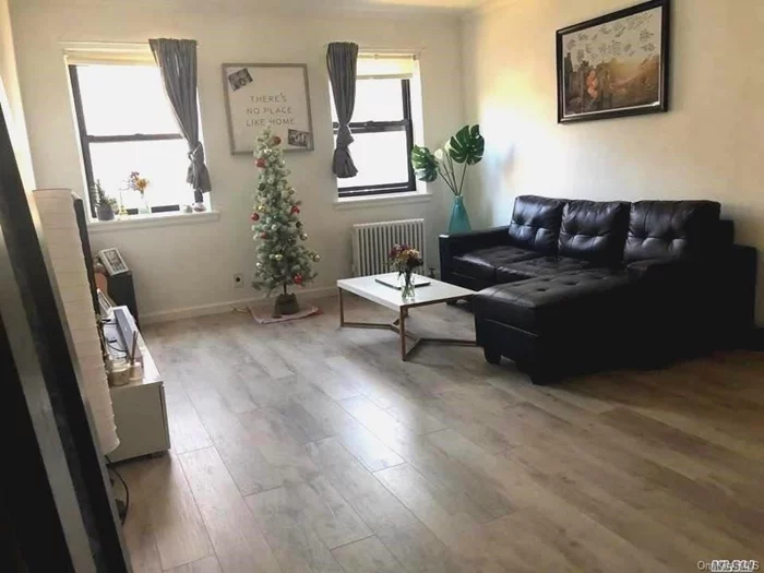 Cozy 1 Bedroom Unit On The 1st Floor! New Floors Throughout! Close To Bayside Lirr, Buses (Q12, 13, 27 & 31, Express Bus Qm3), Park, Highways And Shops. Dogs Ok With Approval. Min Down Only 10% Required. No Flip Tax! Pool In Complex. Waitlist For Garage Parking. Sublease Allowed. Must See!