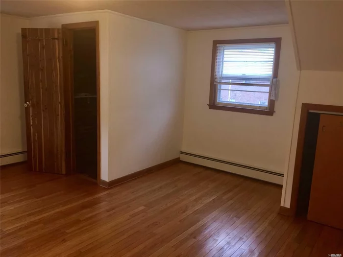 Spacious 3 Bedroom Apt On Second Floor. Features Hardwood Floors Throughout, Living Rm, Large Eat In Kitchen W/ Balcony. Some Outdoor Storage. Freshly Painted, Clean On Quiet Street. European Washer/Dryer Combo Unit. Light And Bright.