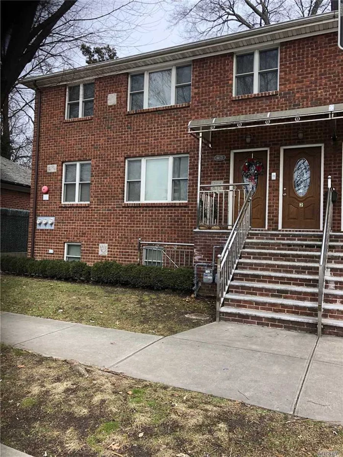 Fully Renovated Apartment On The Second Floor Of A 2-Family Brick House. The House Features High Ceilings, Central Air And Heat, 2-Spacious Bedrooms, Master Bedroom With Wall To Wall Closets And Master Bath. Updated Kitchen And Washer/Dryer In The Unit. The House Is Located Close To Schools, Parks, Shopping And Houses Of Worship.