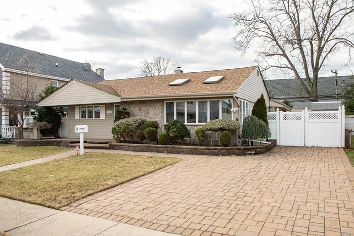 Mint Condition Exp. Ranch In Plainedge Sd#18. Beautiful Entry Into Large Living Room With Vaulted Ceiling. Continue To Updated Kitchen And Into Huge 462 Sq Ft Dining/Entertaining Area With More Vaulted Ceilings And Sliders To An Entertainers Delight. Paved Patio With Built In Entertainment, Covered Bar, Enclosed Hot Tub, Semi In Ground Pool. Just Bring Palm Trees! If It Rains Bring Everyone Back In. There&rsquo;s Plenty Of Room. Beautifully Finished Basement That Makes Room For Many More. Low Taxes..