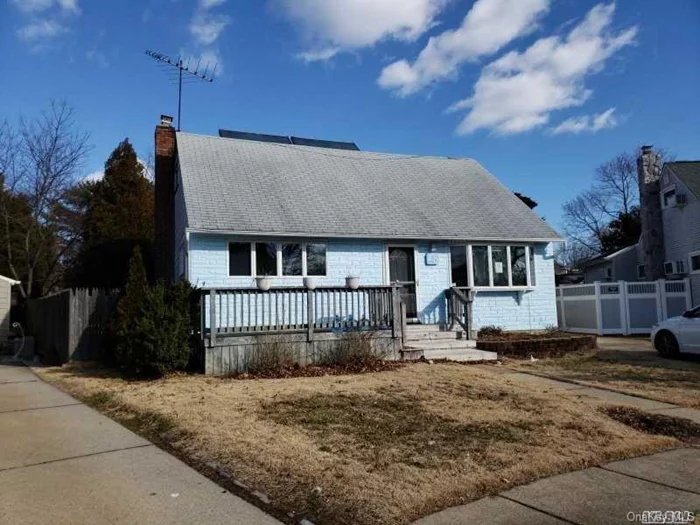 Expanded Cape Style Home. This Home Features 3 Bedrooms, 2 Full Baths, Dining Room & Den. Centrally Located To All. Don&rsquo;t Miss This Opportunity!