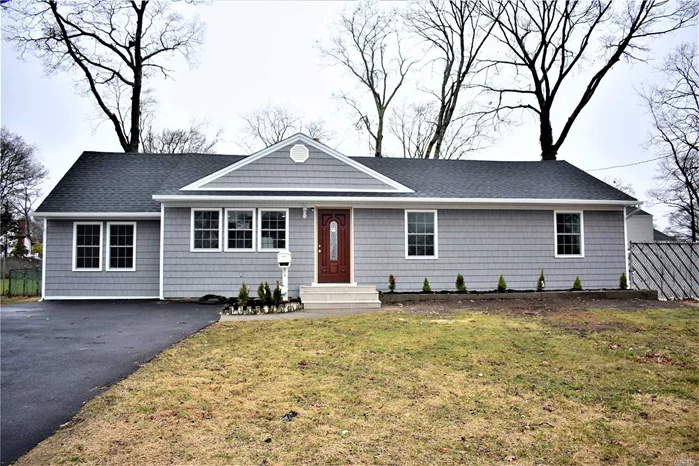 Fully Renovated 4 Bed 1.5 Bath Ranch, New Siding, New Windows, New Roof, New Kitchen, Hardwood Floors And Much More