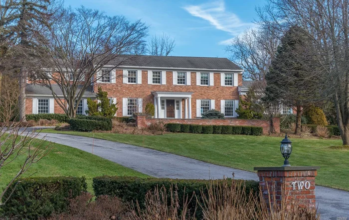 Meticulous Brick Renovated And Expanded Five Bedroom Colonial Awaits Your Pleasure. Culinary Kitchen With A Center Island And Open Den Allow For Easy Entertaining. Principle Rooms And A Windowed Sun Filled Solarium Are Generous In Size.  Finishes Include Gleaming Hardwood Floors And Fireplace. Ideal 2 Acres Setting With Refreshing In Ground Pool And Botanical Gardens. Highly Acclaimed Jericho School District.