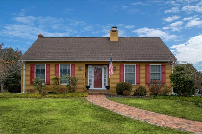 Enjoy This Warm And Inviting Custom Home With Inground Pool. Cedar Cape Cod With Large Detached 2 Car Garage With Workshop. Beautiful Workmanship Throughout.