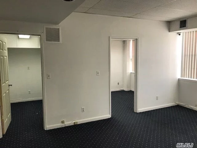 Great Neck. Fully Remolded, 3 Rooms And Waiting Room Area. New Carpet And New Paint. In A Fully Renovated Prestige Elevator Building. Approximately 650 Sq Ft, Comes With Parking. Utilities Not Included In The Price.