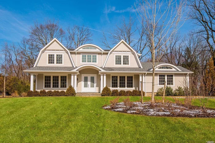 Stunning New Construction In The Heart Of Roslyn Estates!! Hampton-Style Colonial On Over 1/2 Acre Of Exquisite Landscaping. Close To Top Shopping, Highways, And Lirr. Three Luxurious Levels, Hi-Grade Custom Build, High Ceilings And Large Windows Throughout, Huge Walk-Out Lower Level For Optimal Entertaining!