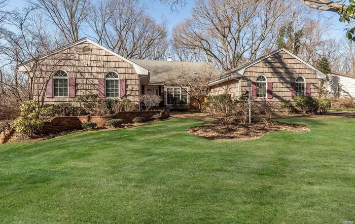 Wonderful Home on .59 Acres With 5 Brs, 2Brs On Main Level Including Master Bedroom And 2 1/2 Baths PLUS 3 Brs and 2 Baths On Second Floor., Wrap Around Deck. Tastefully Updated Through The Years, You Could Move Right In . Part Of The East Hills Park And Easy Commute.