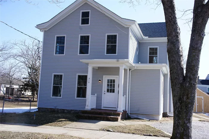 Fully Renovated 2 Family Home in Heart of Greenport Village. Close to all.