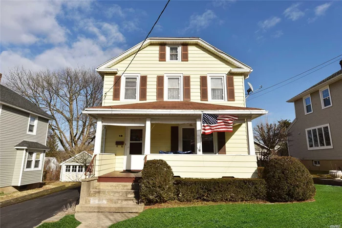 Relax on The Front Porch of This Classic Colonial Perfectly Located on a Wide Lined Street With Oversized Yard, Perfect for Entertaining! This Spacious & Bright Home Has Been Lovingly Maintained and is Waiting For One Lucky Buyer! This Home Boasts Gleaming Hardwood Floors throughout, Beautiful Woodworking, Updated Baths, Heated Rear Porch and is Impeccably Manicured! The Detached 2 Car Garage and Long, Private Driveway is Perfect for a Contractor or Landscaper! Don&rsquo;t Wait, Call Today!