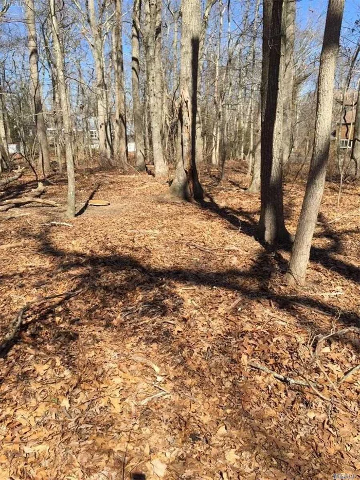 Lovely Private Treed 1.45 Acre Property Located A Short Distance To Popular McCabe&rsquo;s Sound Beach. This Property Abuts 22 Acres Of Southold Town Preserved Land.