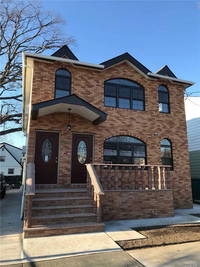 Stunning Brand New 2 family Construction Conversion located In Downtown Jamaica. Superior Quality/Custom Design Window & Kitchen.