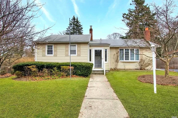 Enjoy year-round living in this charming and clean 3 bedroom 2 bath ranch. A lot of love comes with this home as it has been in the same family since it was built in the 1950&rsquo;s, and has never previously been listed for sale. The living room and kitchen are especially spacious, and beautiful windows throughout allow for sunny rooms. The home boasts CAC as well as CVAC! Deck is a gift.