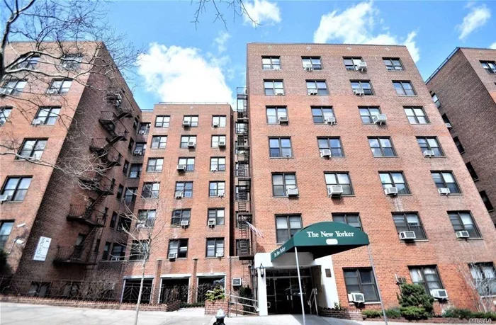 New Yorker Is A Full Service 24 Hour Doorman Building With A Live In Super, Gym, Playground, Bike Room & Parking. Full Two Bedroom, 1.5 Bathroom Corner Unit With A Great Layout And Spacious Rooms. Hardwood Floors & Many Closets Throughout. Pet Friendly With Trains Just 1.5 Blocks Away. Zoned For PS 196.