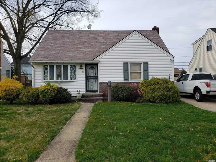 4 bedroom 2 bath Cape Cod, full basement, hard wood floors, mid block location, 150 amp electric, Gas hot water tank, Gas dryer, Short sale subject to bank&rsquo;s approval, Convenient to All,