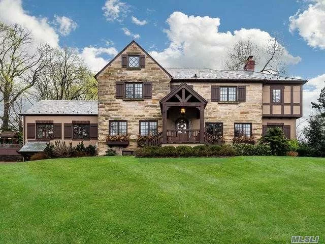 Magnificent, Fully Renovated, Move In Ready Home. This Gorgeous Tudor Perched Atop A Hill Overlooks Circle Drive From A Private Vantage Point. Conveniently Located Just A Stone&rsquo;s Throw From Plandome Train Station Its A Commuter&rsquo;s Dream. Recent Architectural Renovation By Esteemed Firm Created A Bright And Airy, Yet Elegant And Friendly Living Environment.