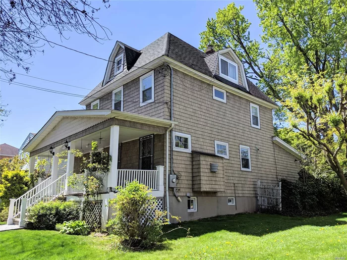 Spacious 4 bedrooms Dutch Colonial with 2 Car Garages in the heart of Bayside. Convenient location near Bell Blvd and minutes away from Bay Terrace Shopping Center - with supermarket, restaurants, movie theater, and etc. Bus Q13 to Flushing- Main St.