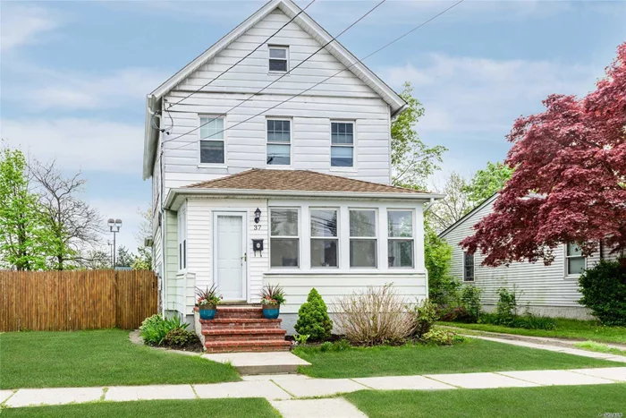 Enjoy Village Living in this Renovated Lindenhurst Colonial Located in the Heart of the Village. You are Welcomed into the Home&rsquo;s Formal Living Rm w/Adj Office/Playroom. Amble through the Sunlit Spacious Formal Dining Rm into the Beautifully Updated Kit Boasting Countertops and SS Appliances. Notice the Fbth & Pantry. The 2nd Floor Features a Spacious Mstr Br w/WIC, Recently Updated Fbth & Lg 2nd Br. This Home has all the Character & Charm of an Older Home w/Many Modern Comforts.