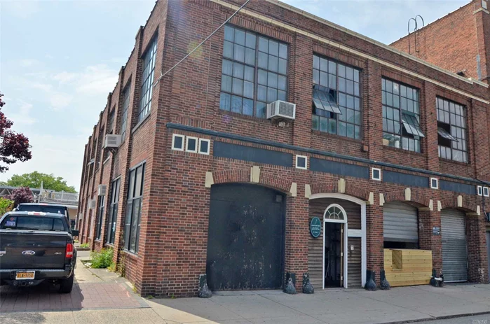 Great opportunity for premium space directly adjacent to Port Washington LIRR station. Store, warehouse space, offices...endless options. 3, 400 sq feet of first floor space with high ceiling. Was in use as recording studio and offices.