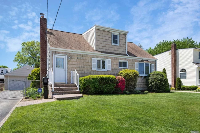 Welcome home to this lovely cape. This home features 3 bedrooms, 2 full bathrooms, full basement, 2 car garage and a backyard for the whole family to enjoy. The formal dining room can be converted back into a 4th bedroom. Don&rsquo;t miss out on this opportunity. Pool is a gift.