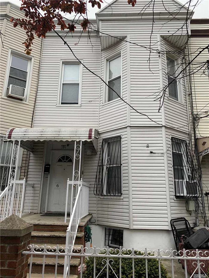 Two-family home in ready-to-move condition and great for as an investment property as well!Super convenient location; minutes away from local businesses, MTA Subway line and a beautiful park.