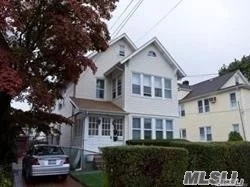 First Floor of 2 Family house, one parking space include, Offer a space to install own laundry washer in Basement, Walk to LIRR, near Chrocheron Park, Good School district!