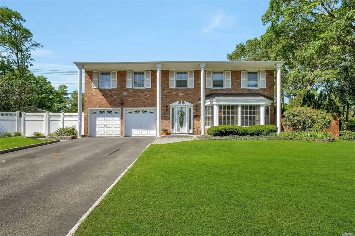 Magnificent Brookfield Colonial in Win Oaks blacktop driveway w/Cobblestone borders Full front brick exterior & white columns 7 year young roof Open flr plan custom wd molding recessed lighting updated kit granite countertops cherry cabinets ss appli lots of cabinet & counter space tile backsplash large spacious den w/custom stone fpl French drs out to yard gorgeous New hallway bth enormous mst suite w/new bathroom & shower Full bsmt gas heat updated boiler & hot water heater lg yard w/deck