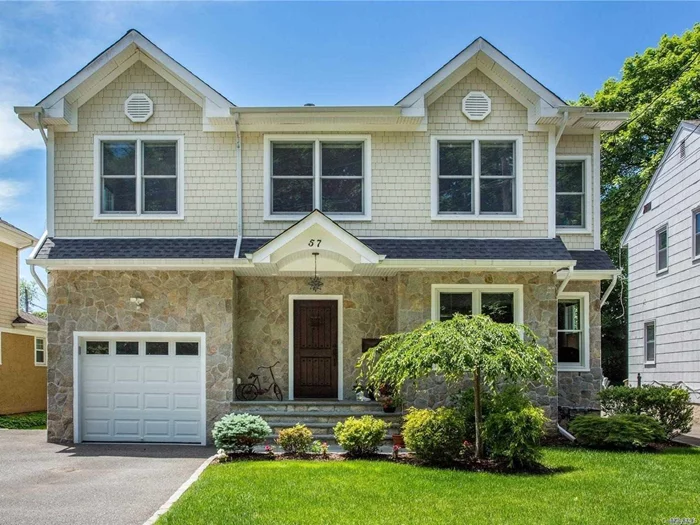 East Hills. Just move in and enjoy this Beautiful cust Colonial, totally Renovated in 2013. Open Floor Plan, High Ceilings.1st Fl: LR/DR, Den, Gourmet E-in-Kitchen w/Granite Counter Tops and Stainless Steel Appliances, Office, Full Bath 2nd Fl: Master Suite w/Bath and Huge Walk-in Closet, 3 addi. Bedrooms, Full Bath, Laundry. Radiant Heat Throughout, Stone/Cement Shingle Exterior, Lovely Backyard with a Deck, CAC, SMART HOME (NEST), Central Vac, Generator. Membership to the East Hills Park/Pool