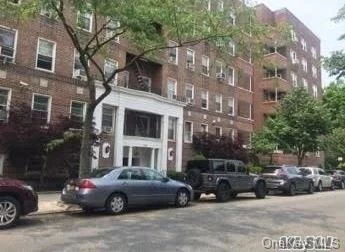 Beautiful Pre-War Located At Michelle Towers. Spacious One Bedroom With Sun drenched Southern & East Exposures. Windows In Every Room, Eat-In-Kitchen, Full Bath, Hardwood Floors Throughout, Pet Friendly Building, Perfect Location, One Block Away For the E/F Trains, Austin Street. Zoned For PS 101.