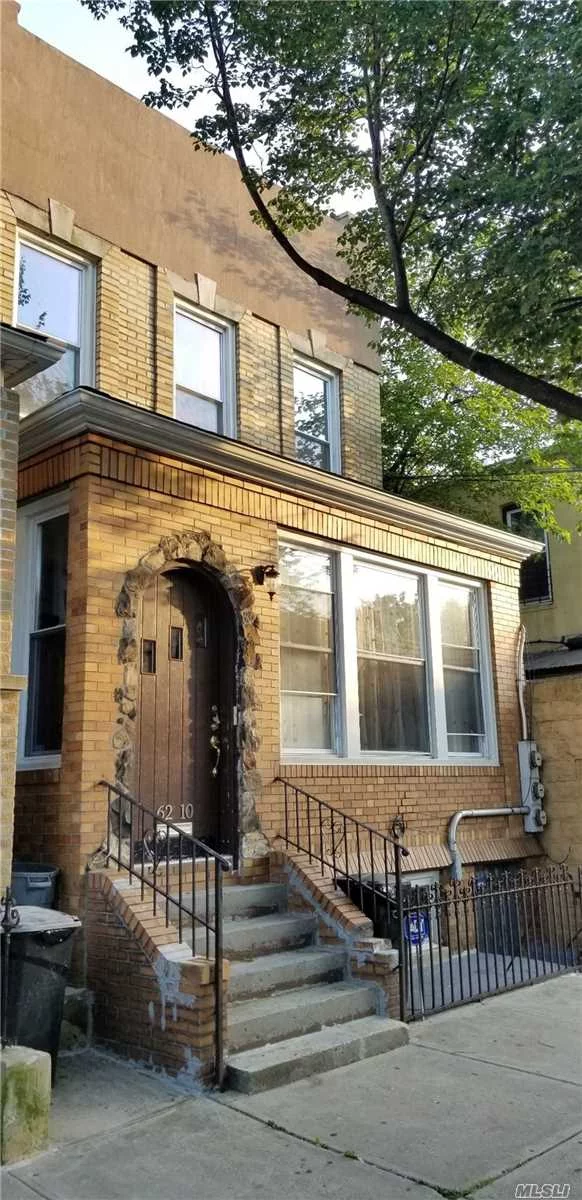 Charming 2 Dwelling brick SD home, 20x55, newly renovated, very bright, move in condition. 1st Fl vacant, hardwood floors, modern kitchen, hardwood floors, 1 full bathroom, 2 boxed bedrooms. 3 boxed bedrooms, LR/DR, modern kitchen, full bathroom. Full finished basement with front entrance and exit to a private yard.