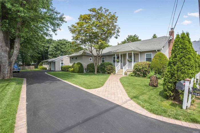 Meticulous Craftsmanship Shows in Every Detail of this 3 BR, 2 Bath Home. Plus Detached Bright, 1 BR Cottage W/Vaulted Ceilings. Sprawling Park Like Grounds Complete This Unique Home. Must See to Believe this Beauty!