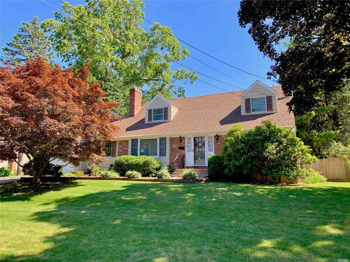 Charming Cape Cod Home Meticulously Maintained By The Original Owners! 4 Bedrooms, 2 Full Baths, Stunning Sun Drenched Great Room Addition With Dual Fireplace, Hardwood Floors Throughout, Private Backyard Oasis With Inground Pool And Mature Landscaping!