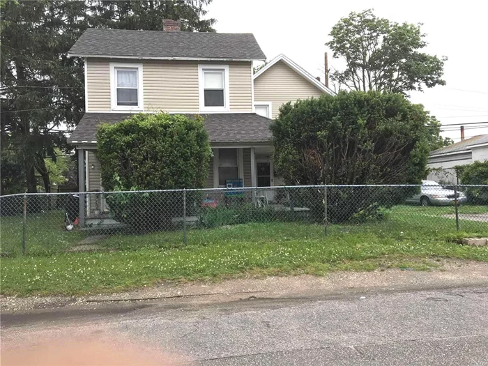 Great Investment for the Money ...Legal 2 Family  Appox. 10 Year Old Roof & Siding. Close To Railroad & Touro College.  Gas Heat + Separate Hw Heater. Part Unfinished Basement.