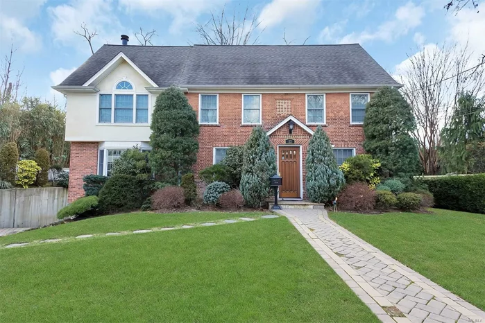 Brick Colonial Conveniently Located In The Heart Of Town. This Bright And Totally Renovated (2006) Home Features: 5 Br, 3.5Ba, Kitchen With Top Of The Line Appliances Hand Made Roth Cabinets, 2 Dishwashers, 2 Microwaves, 2 Sinks, Subzero, Floor With Jerusalem Stones, Living Room With Fireplace & Hardwood Floors, Elevator, 4 Skylits & Sprinkler System. Has It All!