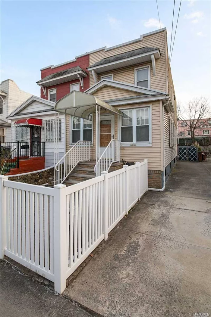 Charming 3 Bedroom And 2 Full Bath Colonial With a Living Room, Formal Dining Room And Eat-In Kitchen. This Property Also Features A Full Finished Basement And Private Driveway; Close To Grand Central Pkwy & Transportation.