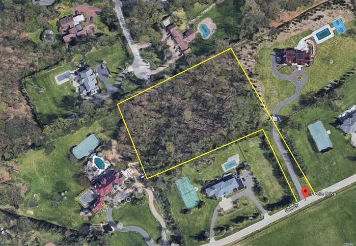 Old Westbury. Beautiful 3.84 Acre Lot Located in the Heart of Old Westbury on a Quiet Cul-de-Sac Street Overlooking Magnificent Polo Fields. Motivated Seller Willing to Listen to All Offers.