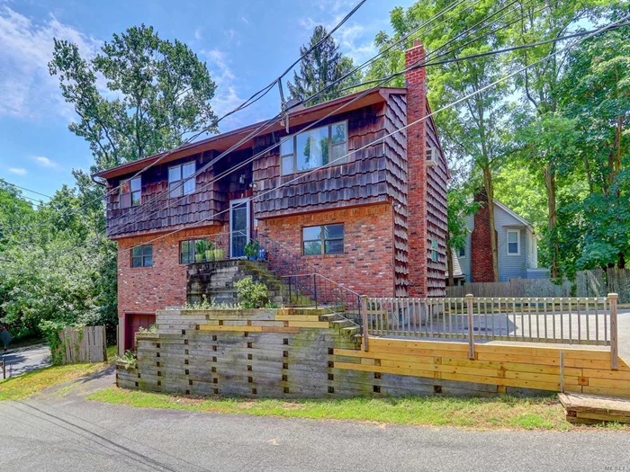 Amazing opportunity to own a hi-ranch in Syosset School District. This home has 3 bedrooms upstairs, 3 bedrooms downstairs, and a basement with an outside entrance. 3 Total Bathrooms, Living room, Formal dining room, all levels have their own outside entrance. Very close to LIRR and highways.