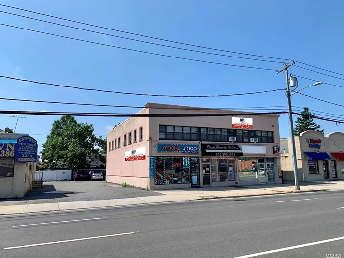 Calling All Investors!!! 8, 600+ Sqft. 7 Unit Retail/ Office Building For Sale On Busy Hempstead Turnpike!!! Offered At An 8.78 Cap ($108 Per Sqft.) The Property Features Excellent Signage, Great Exposure, High Ceilings, Solid Tenants, Long Leases, +++!!! This Part Of Hempstead Turnpike Is Utilized 25, 000-75, 000 Cars Per Day. Neighbors Include McDonald&rsquo;s, CVS, Bank Of America, AT&T, Mama Theresa&rsquo;s, Walmart, Burger King, Walgreens, Panera, TD Bank, Checkers, Chase Bank, Nassau Medical Center, +++!