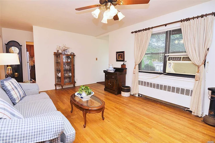 Newly Listed! Lower Unit, Set Inside A Beautiful Private Courtyard, Hardwood Floor Throughout, Brand New Storm And Front Doors/Windows.Private Entrance, Bbq Ok, Parking Inc, Sd26. Qm5, Qm8, Q88, Q27, Lirr, Near Parks, Shops, School, Restaurants, Security, Pet Friendly, Rent Ok, No Flip Tax, Maintenance Includes Re Tax, Heat, Gas, Parking Spaces, Landscaping, Garbage/Snow Removal, Washer Included, Storage Available, 5 Laundry On Premise, 100% Equity Coop, Maintenance Tax Deductible, Lots Of Closets,