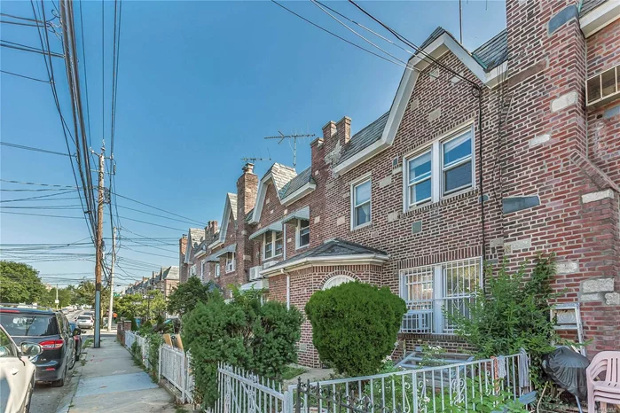 Rare find! 3 Bedroom/2 full Bath Brick house in the heart of Elmhurst with 4 car parking. Easy Access To Highway And To Subway, Queens mall, Park, Shopping, School & Restaurants. House features include full finished Basement with Separate Entrance, New Roof, New Boiler and Much More! Current Zoning Allows Multi Family Homes To Be With Architects consultation !